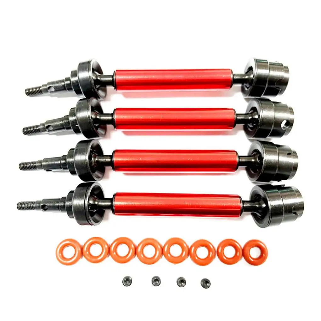 

4pieces Steel 1 10 Universal Drive Joint For ARRMA SENTON 3S RC Car Part RC Car Accessories Replacement Parts Black