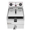 EH101V 8.5QT/8L Total Capacity 12.5qt/11.8l Stainless Steel Faucet Single Tank Deep Fryer 1700W Max 2