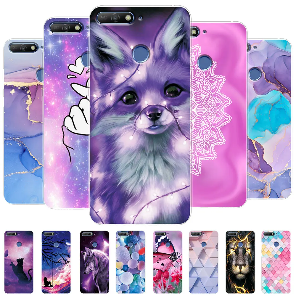 Per Huawei Y6 Prime 2018 Custodia Morbida Custodia In Silicone Trasparente Per Huawei Y6 Prime 2018 Custodia Protettiva Fundas Y6 Prime 2018