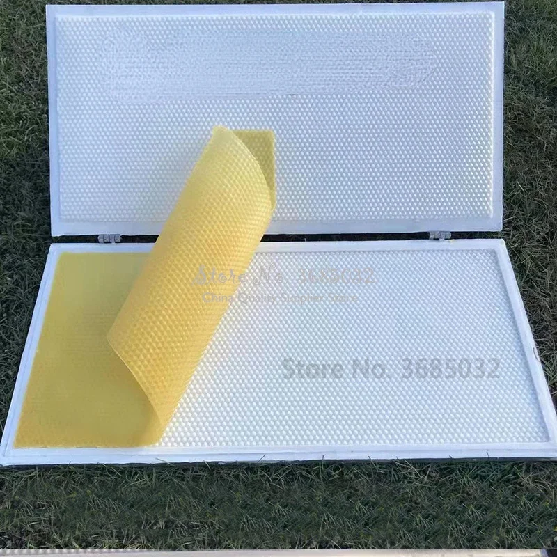 Hand Pressure Beeswax Machine, Wax Comb Embosser, Foundation Sheet Making Tool, Chinese/Italian Bee Equipment, Beekeeping Kit