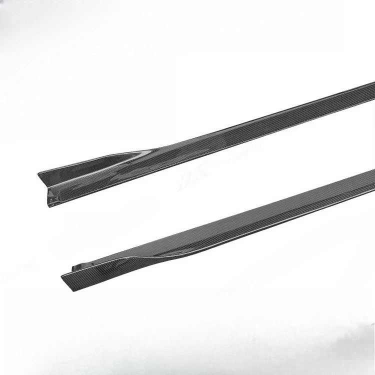 CT4 페이스리프트 롱 스타일 사이드 스커트 자동차 외장 바디 파츠 카본 파이버 사이드 스포일러 립 (CT4 사이드 스커트용)