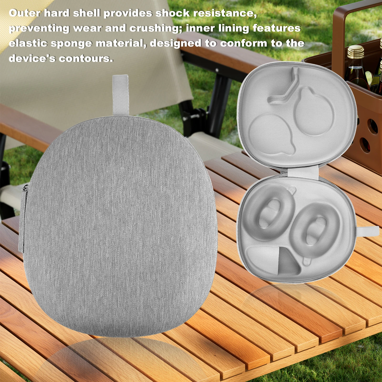 Portable Protective Headphone Carrying Case