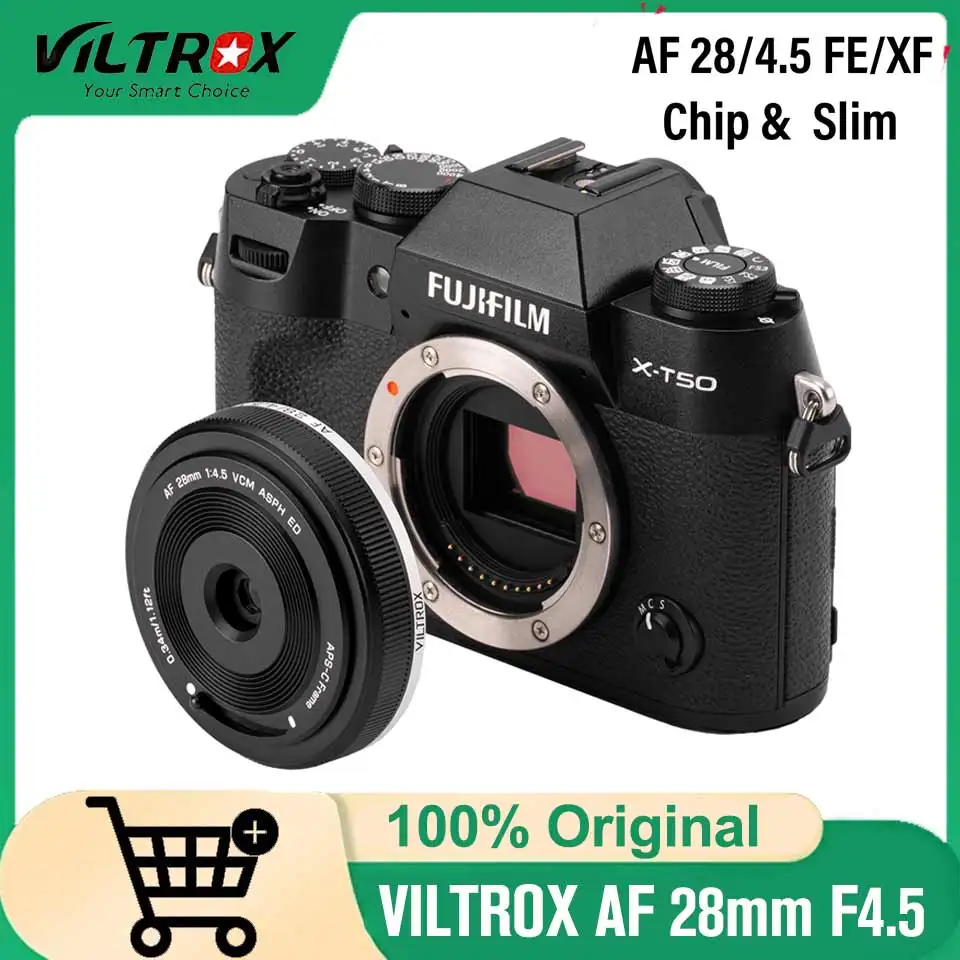 VILTROX AF 28mm F4.5 Chip Autofocus Full Frame Camera Lens