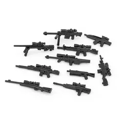 SWAT Armored Vehicle Building Block Set with Weapons and Soldier Figures (Multicolor)
