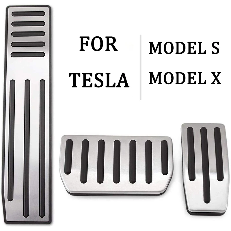 

Накладки на ножную педаль топливного тормоза Tesla Model X/S