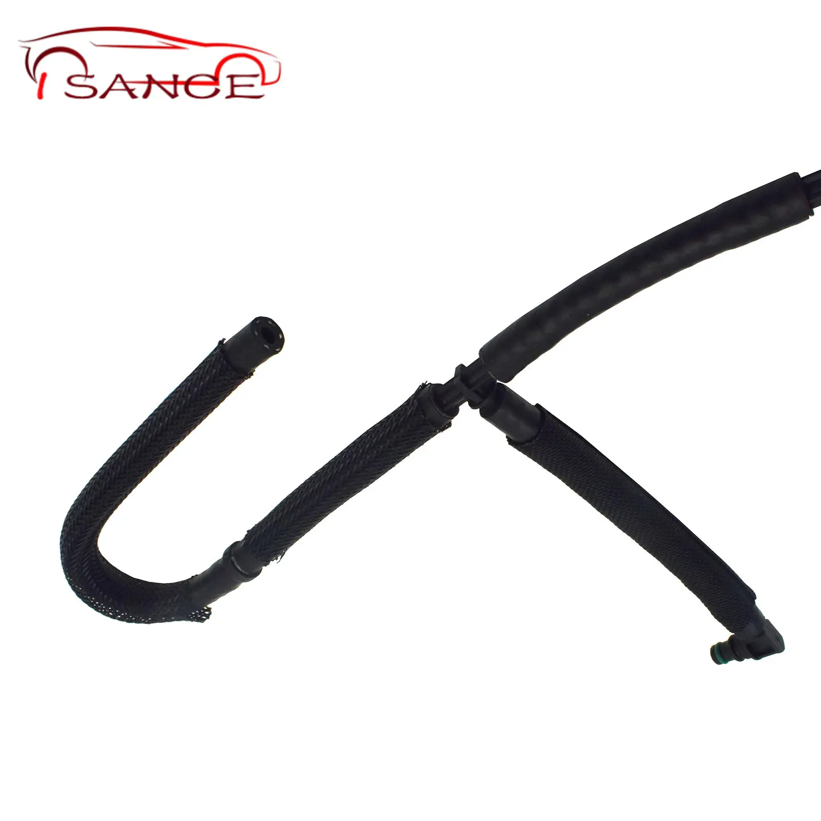 Fuel Overflow Hose Fuel Return Line Hose Pipe Diesel Injector Leak Line 03L130235AF for GOLF Polo Touran 2009 -