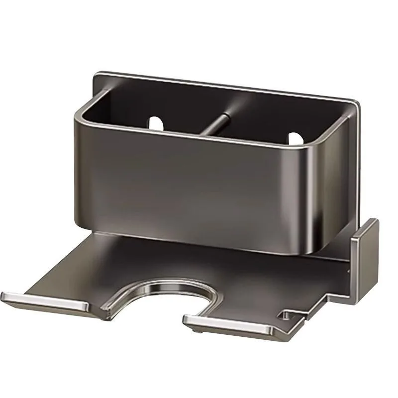 new Hair Dryer Holder Wall Dryer Cradle Straightener Stand Hairdryer Organizer Storage Box Toilet Blower Holder Bathroom Shelves 5