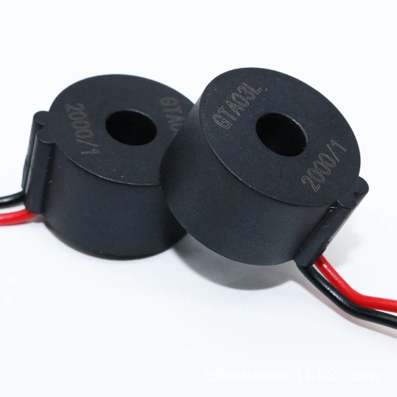 1000/1 Ac Micro Coils Precision Lead Wire Mini Ct Current Transformer 5A/20A/30A/50A Current Measurement Transformer