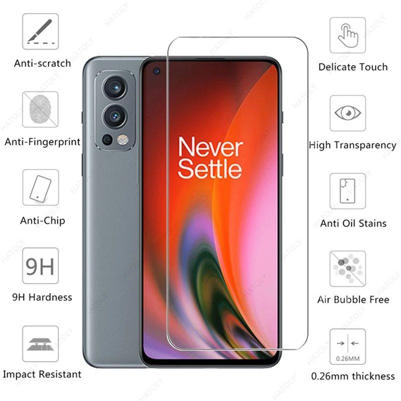 3 pezzi Per OnePlus Nord n100/n10 5g, protezione per lo schermo in vetro temperato anti-spia per la privacy-Per OnePlus Nord N100
