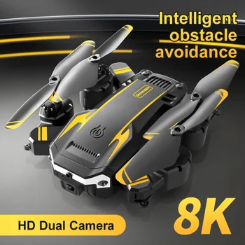 Mini Drone S6 Pro 8K 5G WIFI Professionale con Doppia Fotocamera HD per Fotografia Aerea, Evitamento Ostacoli a 360°, Quadricottero Giocattolo