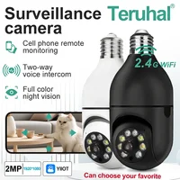 Hd full color night vision home surveillance camera intelligent portrait detection support cloud storage and memory card