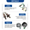 22641-AA610 Up+Downstream Oxygen Sensor For Subaru Forester 2.5L 2011 2012 2013 Impreza 2012 2013 2014 XV Crosstrek 2.0L 2013-14 3