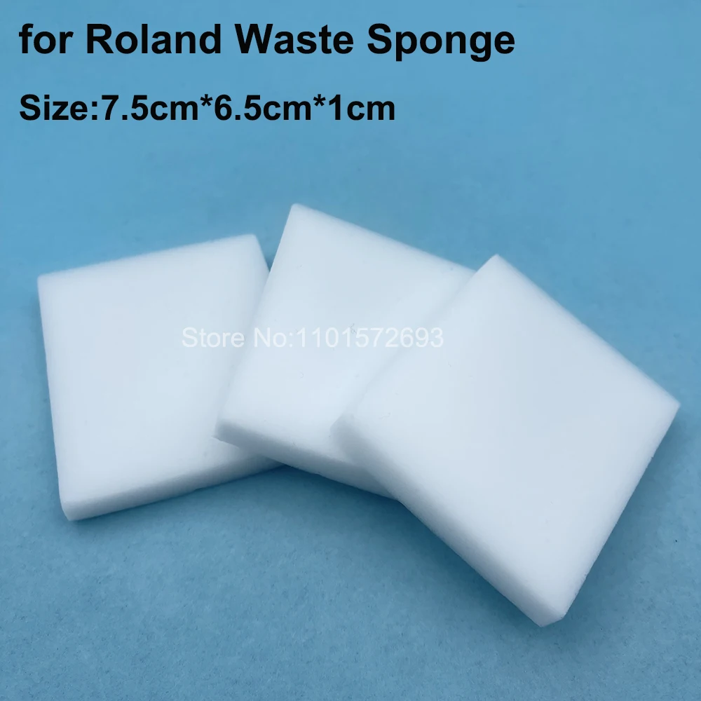 3 Pz Roland Assorbimento Rifiuti Spugna Dx4 Dx5 Tappatura Unità Di Pulizia Serge Mist Di Roland Fj540 Fj740 Sp540 Vp300 Sj540 Sj640 Xf640