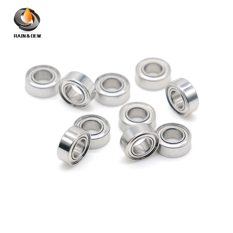 High-Performance Stainless Steel ABEC-9 Bearings – 10-Pack 5x9x3 mm