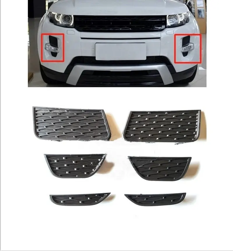 Applicable to Evoque Front bumper fog lamp upper and lower covers Fog lamp frame cover Air grille cover plate