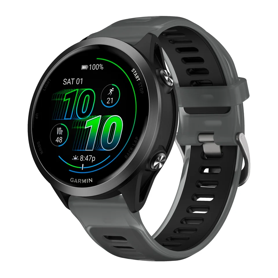 Bracelet De Sport En Nylon 20 Mm Laband – Compatible Garmin Vivoactive 6/5/3, Venu Sq 2, Forerunner, Galaxy Watch, Réglable 240-380 Mm - 3