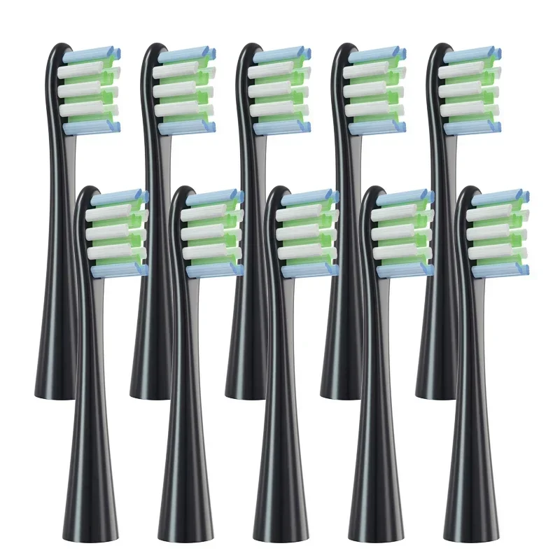 

10PCS Replacement Brush Heads for Oclean X/ X PRO/ Z1/ F1/ One/ Air 2 /SE Sonic Electric Toothbrush DuPont Soft Bristle Nozzles