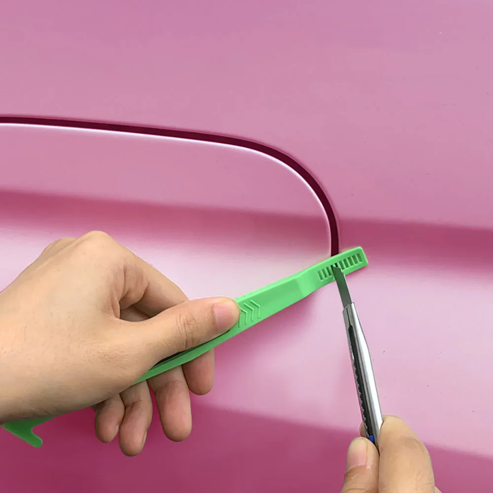ALIWRAP Magnet Wrap Stick Micro Rakel Cut Clipper Auto Vinyl Rand Ecke Stecker Werkzeug Fenster Film Tönung Werkzeug Kunststoff Schaber – Detail 11