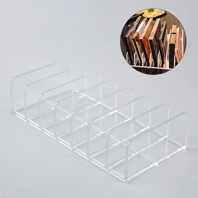 Lidschatten Palette Display Tray 7 Grids Halter Schublade Kompakte Veranstalter Lagerung Box Kosmetik Rack Make-Up Werkzeuge Veranstalter – Detail 19