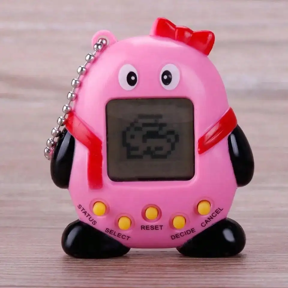 Penguin Shaped Electronic Pet Game Tamagotchi Toy 168 Pets In 1 Virtual Pet Electronic Toys Kids Creative Funny Gifts E Pet Toy 5