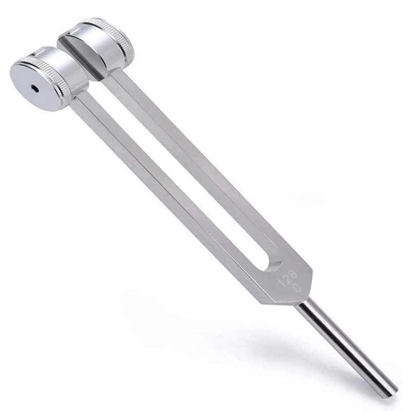 128 Hz Tuning Fork Weighted Bio-Acoustic Tuning Fork For Therapy 128 Hz Acoustic Slider Tuning Fork 6