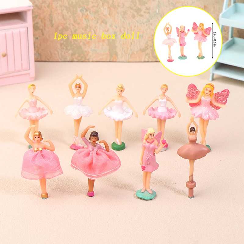 Music Box Dolls Ballet Dancer Decor Doll Figurine Ornament Princess Doll Music Box Ballet Dance Accessories