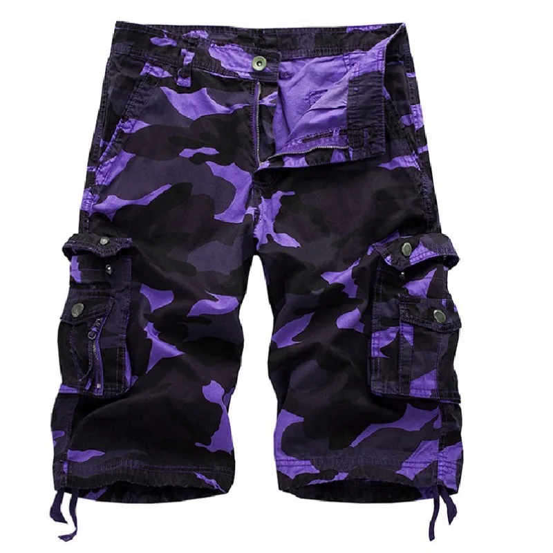 Workwear Men's Camouflage Pants Shorts Men's Five Pants Camouflage Pants Shorts Beachwear