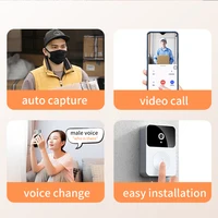 WiFi Video Doorbell 1080P HD Visual Wireless Smart Security Doorbell Camera IR Night Vision 2-Way Audio Real-Time Monitoring - Image 6