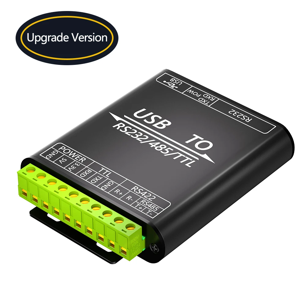 

Преобразователь USB в RS232/485/422/TTL с чипом CP2102, промышленный изолированный USB-адаптер с многоуровневой защитой, поддержка мульти