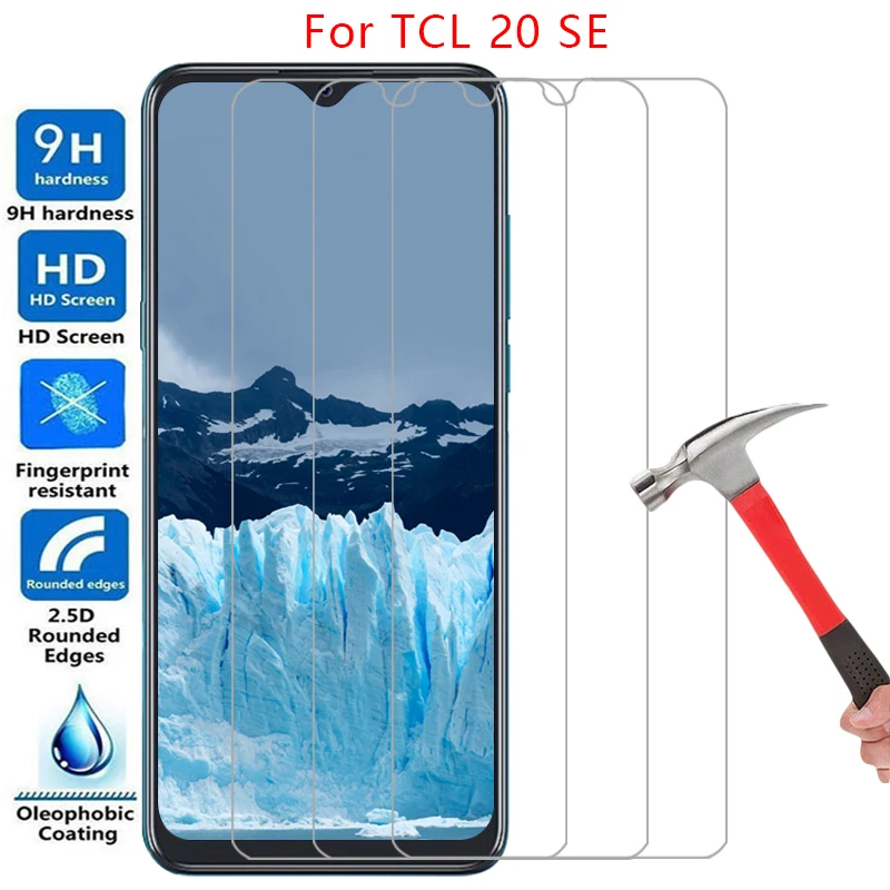 Premium Tempered Glass Screen Protector for TCL 20 SE - 9H Hardness