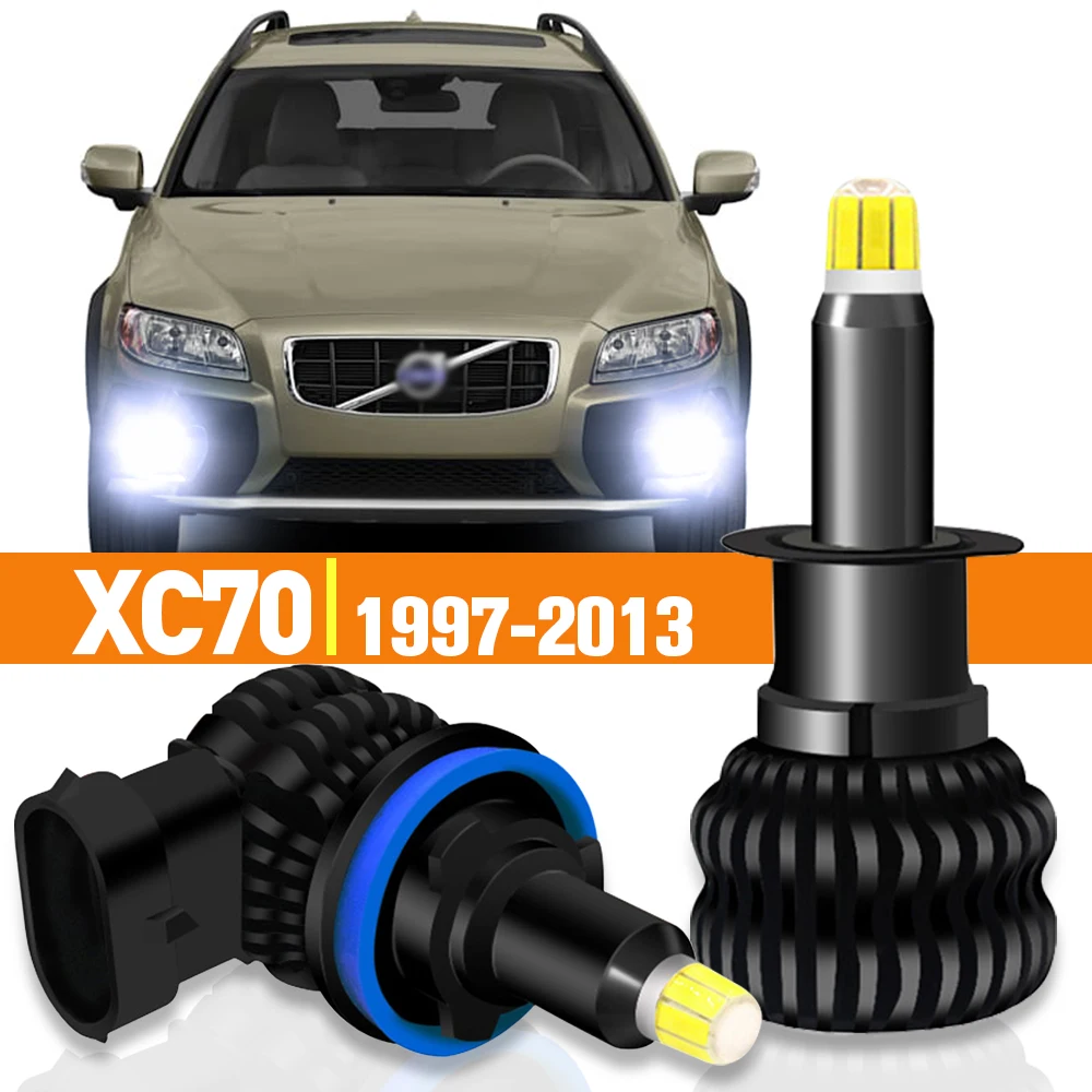 2pcs LED Fog Light For Volvo XC70 1997-2013 2001 2002 2003 2004 2005 2006  2007 2008 2009 2010 2011 2012 Accessories Canbus Lamp - AliExpress