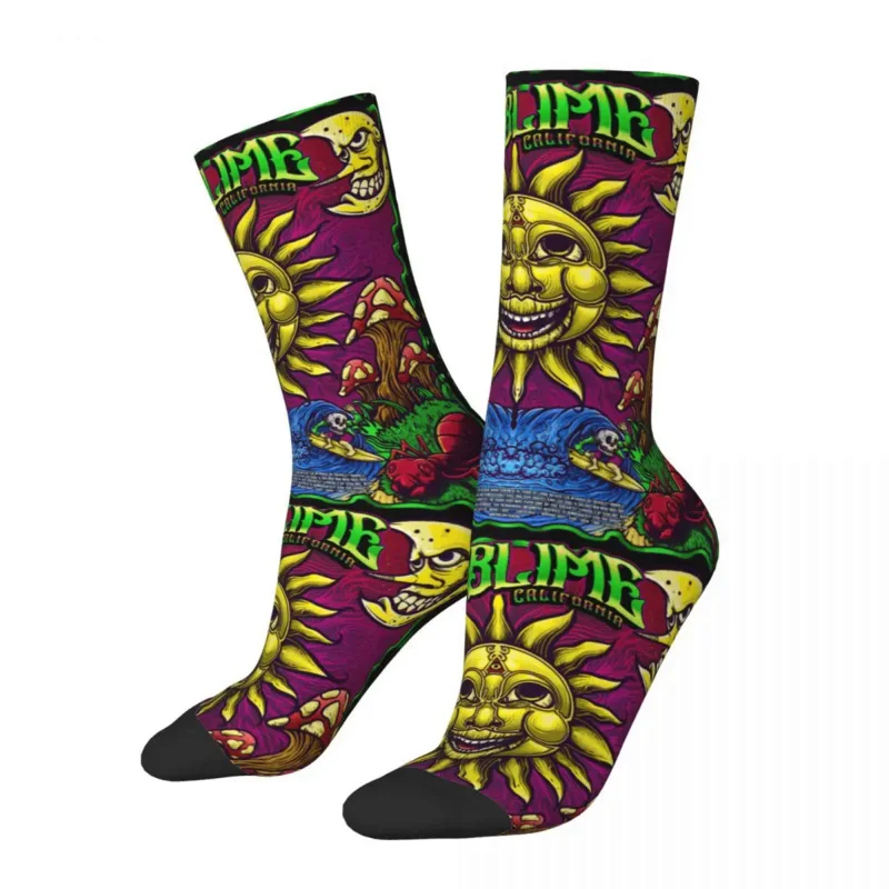 

Funny Sublime Rock Band Soccer Socks Merchandise All Seasons Comfortable Middle Tube Socks Sweat Absorbing Suprise Gift