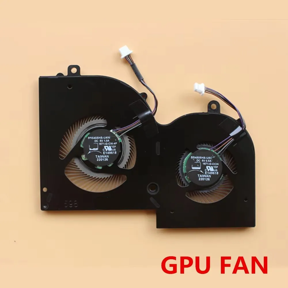 MSI Creator Z16 MS-1571 1571 BS5405HS-U4W BS4505HS-U5C 히트 싱크 라디에이터 용 새 원본 CPU 냉각 팬 쿨러