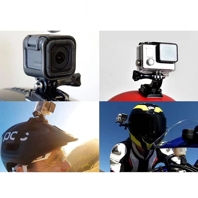 J-Hook Buckle Tripod Mount Adapter For GoPro Hero 13 12 11 10 9 8 7 5 3 SJCAM AKASO Insta360 DJI Osmo Action Camera Accessories