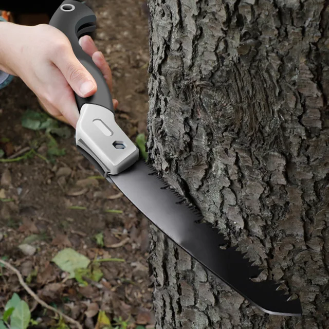 1pc Folding Pruning Hand Saw for Trees-High-Manganese Steel Teeth,Smooth & Precise Cuts Portable for Camping,Gardening,Carpentry 4