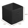 Foldable Fabric Storage Cube and Fabric Storage Organizer Drawer for Closet and Toy Storage Nonwoven Box Storage Case 6
