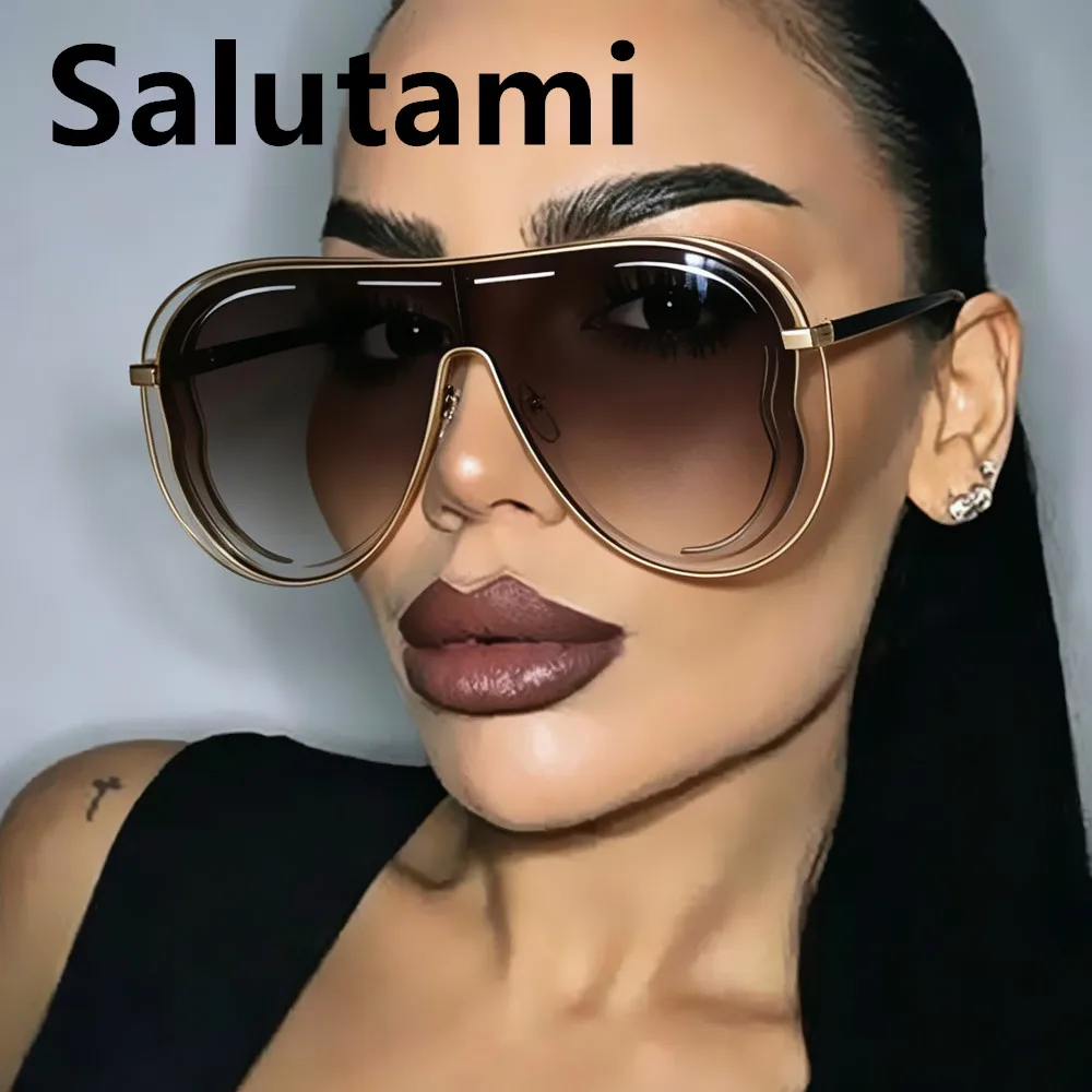 Vintage Retro Pink Alloy Frame Sunglasses - Unisex UV400 Protection