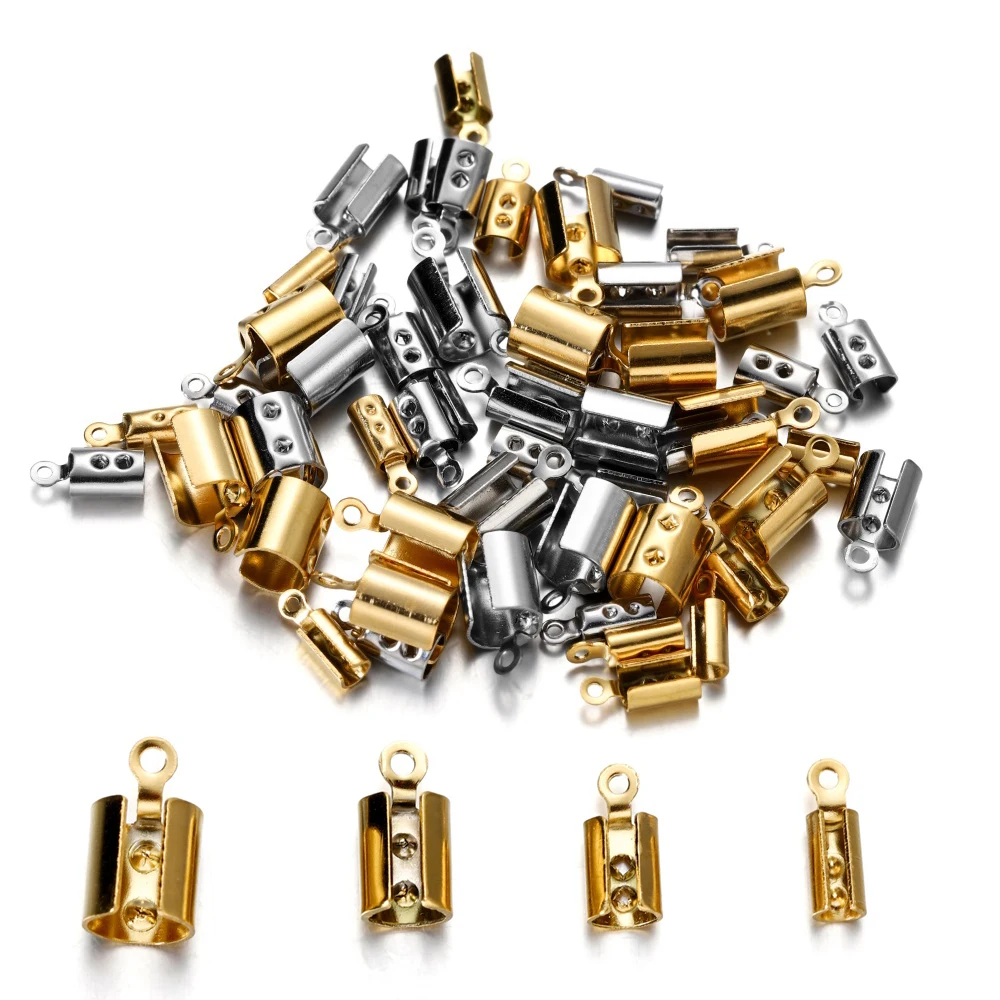 30 50pcs Stainless Steel Rope Chain Cord Crimp Bead End Caps Suit Fit 1 30-50pcs-stainless-steel-rope-chain-cord-crimp-bead-end-caps-suit-fit-1