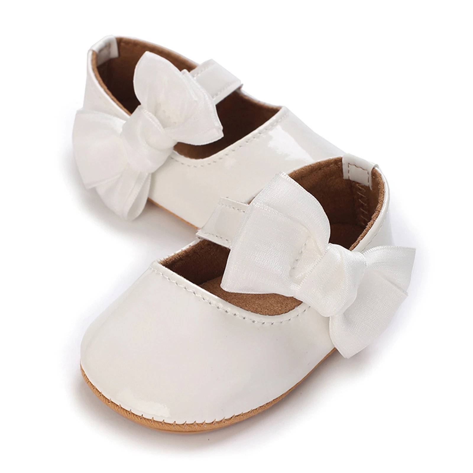 Baby Girl Bowknot Moccasins 6