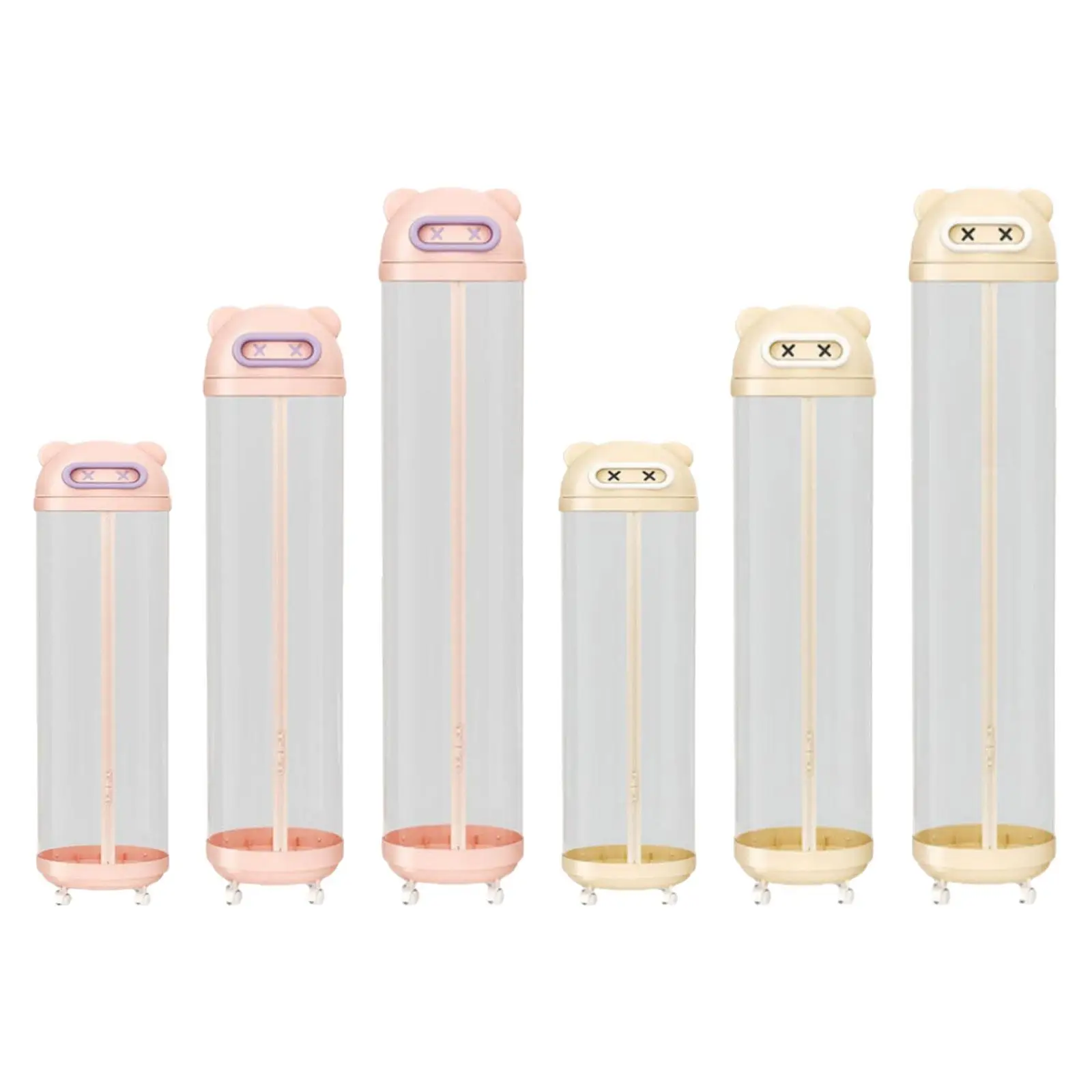 תיבת אחסון צעצועים מפוארת תיבת אחסון גבוהה בצורת קרטון תיבת תצוגה שקופה למשחקים בחדר משחקים ילדים חדר שינה גן ילדים