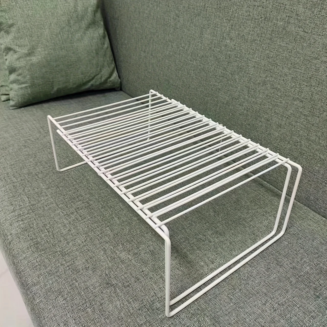 Wall Shelf Organizer Countertop Storage Rack Storage Rack 1pc Expandable Shelf Organizer For Kitchen Countertop Metal Cabinet Organizer Pantry Sht Space Saving Non Slip Rustproof