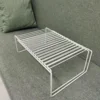1pc Expandable Shelf Organizer For Kitchen Countertop, Metal Cabinet Organizer Pantry Sht, Space Saving Non Slip Rustproof 3