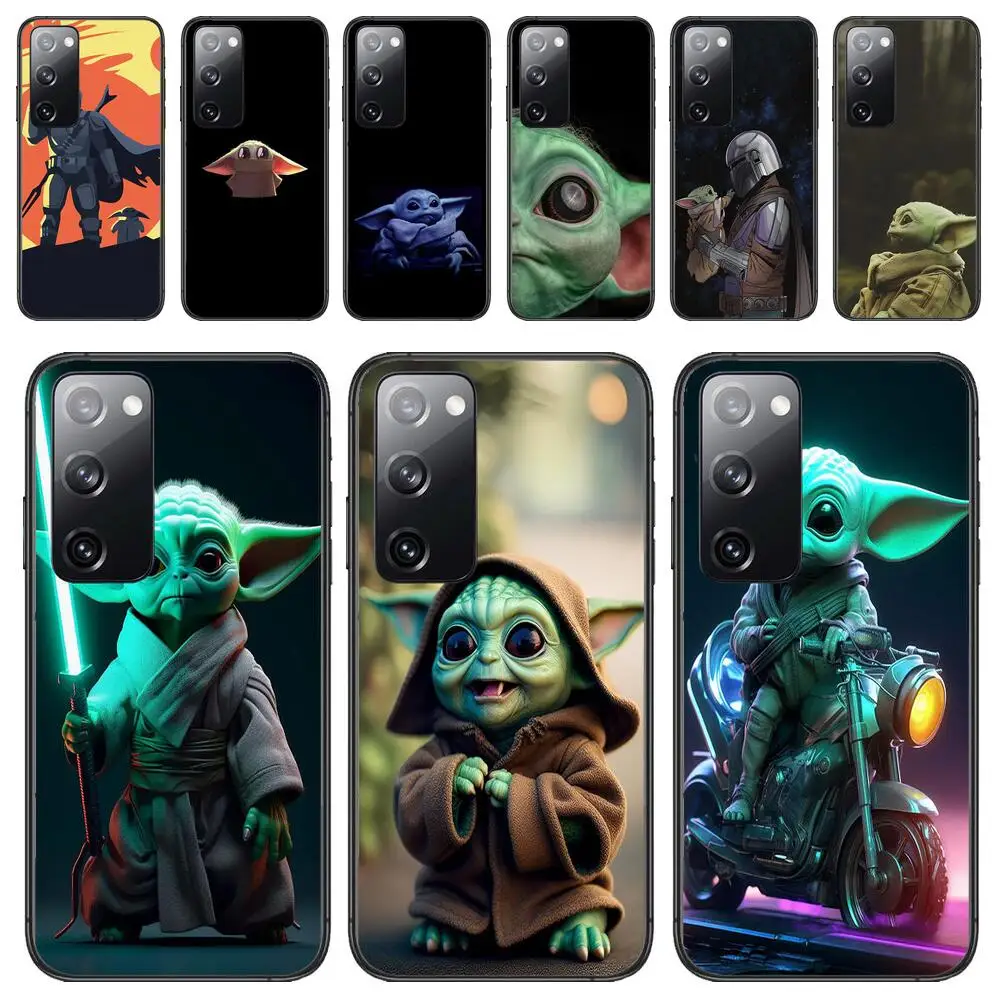 Custodia Per Telefono Baby Yoda Moda Di Lusso Per Samsung Galaxy S23 S21 S10 S30 S20 S22 S8 S9 S30 Pro Plus Cover Ultra Fe