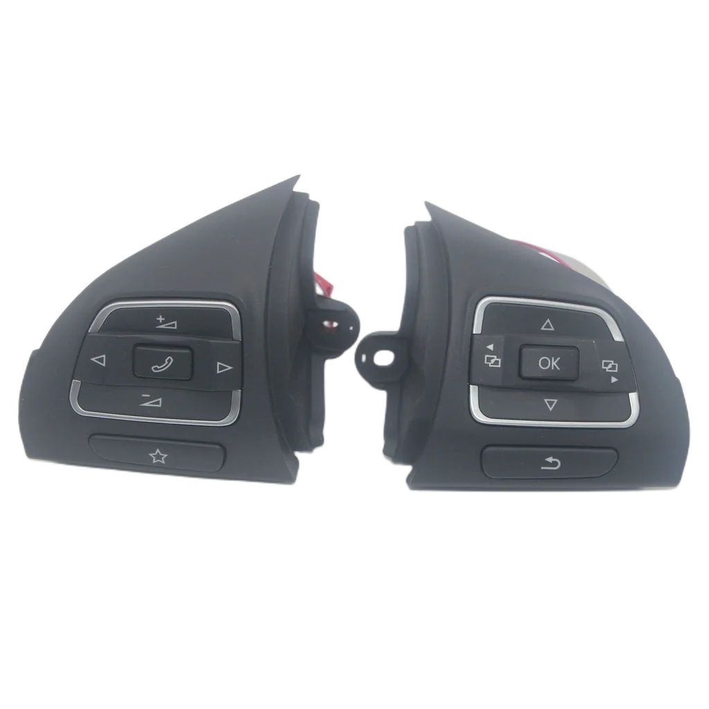 Pulsante Multifunzione Volante Oem 5C0 959 537 A Per Vw Jetta Mk6 Vw Golf Mk6 Eos Golf Plus Tiguan Touran Amarok Caddy