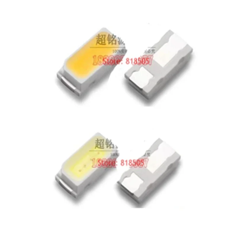 100 Pz 3014 Bianco Smd Led 0.1W 10-12Lm 30Ma Vero Bianco 6000-7000K/Naturale 4000-5000K/Caldo 2800-3200K/Freddo 9000-13000K