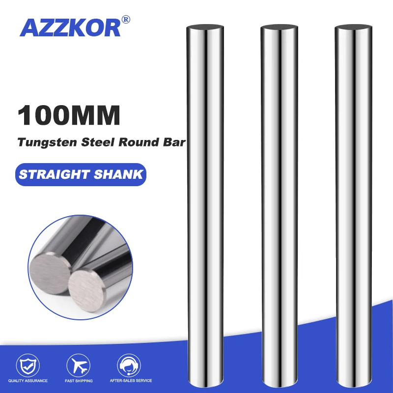 10 Aste Tonde In Acciaio HSS - Diametro 3mm X Lunghezza 150mm Per Lavorazioni Fai Da Te