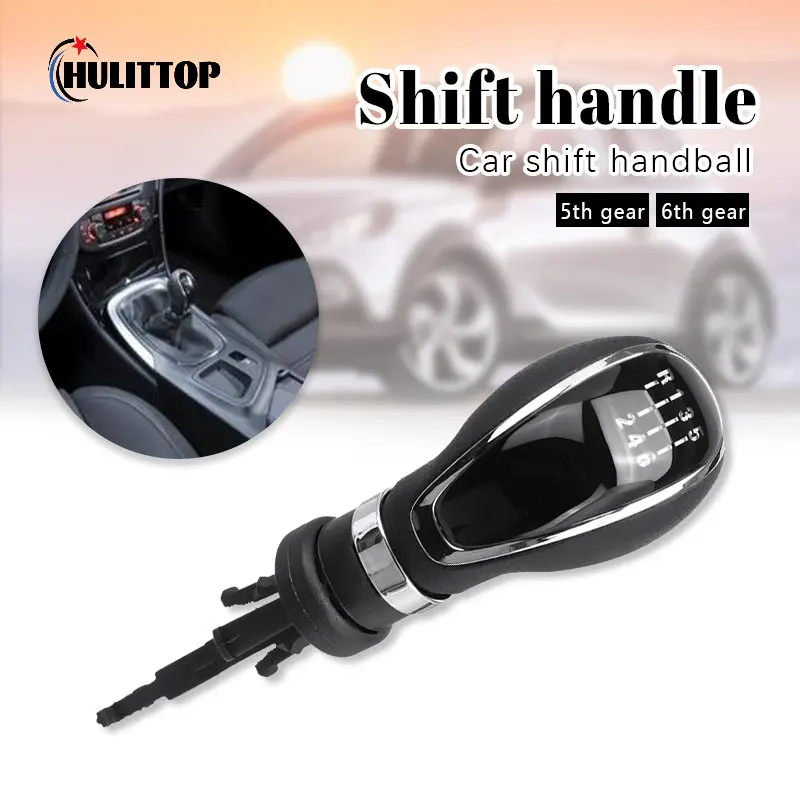 NewMTCarGearShiftKnob56SpeedHeadShiftLeverStickForOpel