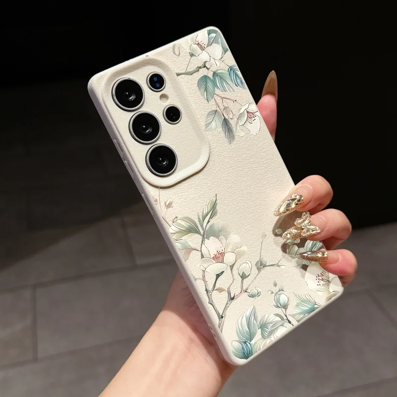 Trendy Floral Peony Phone Case Cover