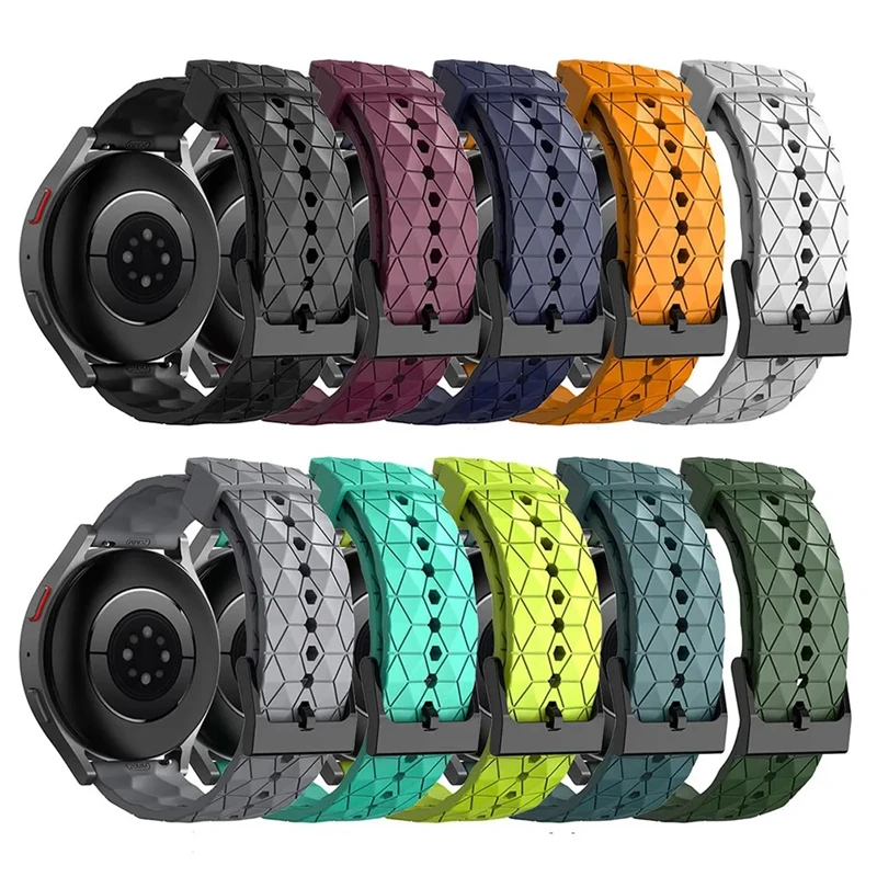 Universal Silicone Sport Strap, 22mm/20mm - Premium Watch Band Bracelet