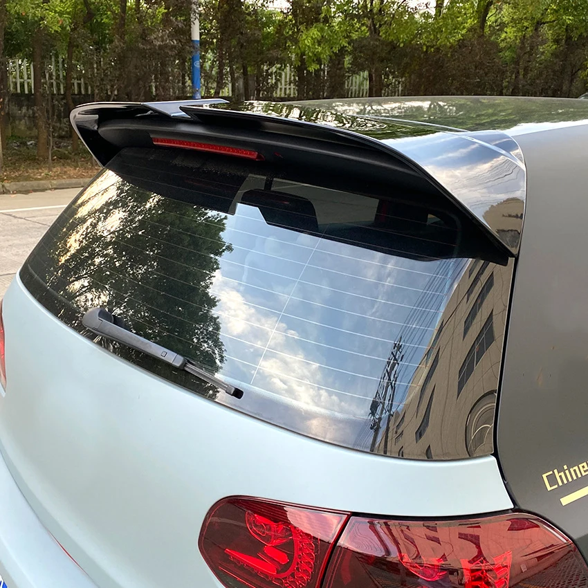 Pro VW golf 6 MK6 GTI R oettinger 2010-2013 spoiler zadní kufr káča zadek vítr spoiler blatník exteriér modifikace auto dekorace